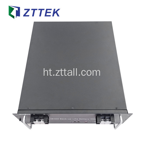 48V 200AH LIFEPO4 Battery Pake pou Ekipman Kominikasyon